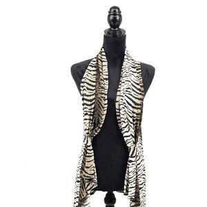 Isabella Rodriguez Animal Print Top Size L